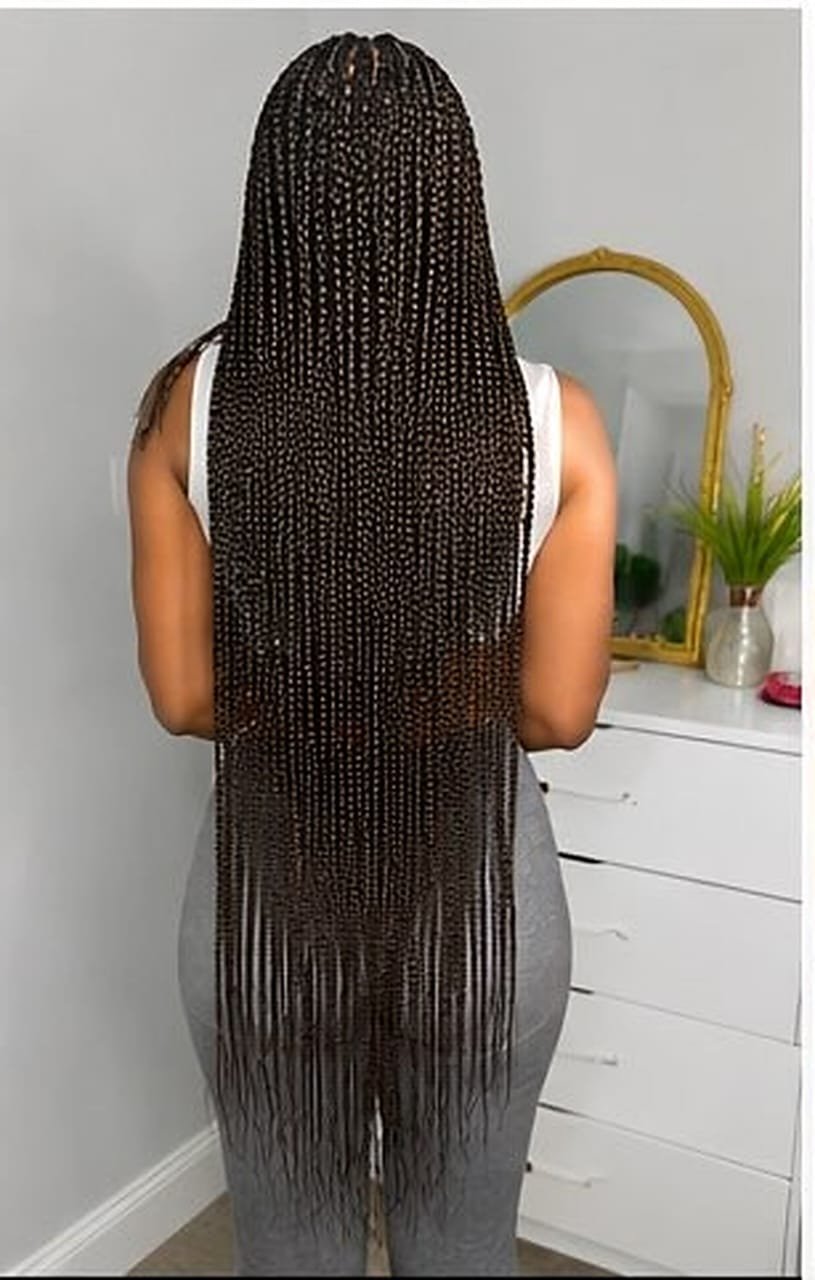 Extra Long Box Braids