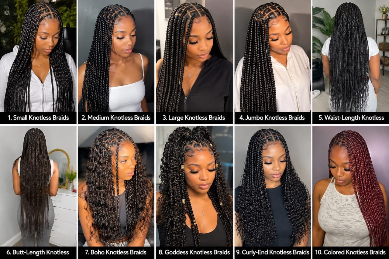 Knotless Braids Style Guide